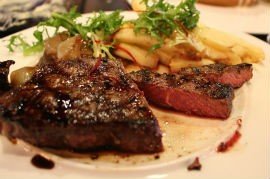 Steak Arrangement Eten Drinken Bowlen party